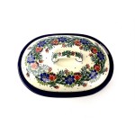 618  Bunzlau kleine Ovale Ovenschaal 1535X Dekschalen